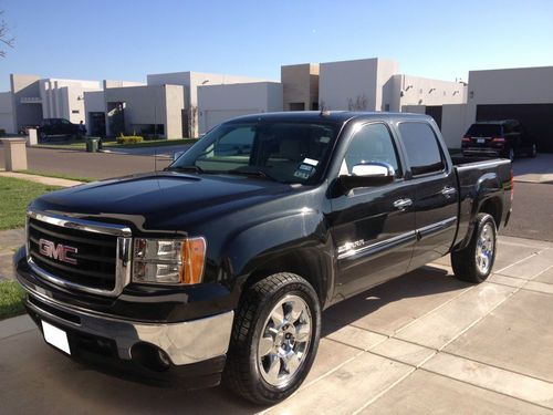 2010 gmc sierra 1500 sle crew cab pickup 4-door 5.3l texas edition **low miles**