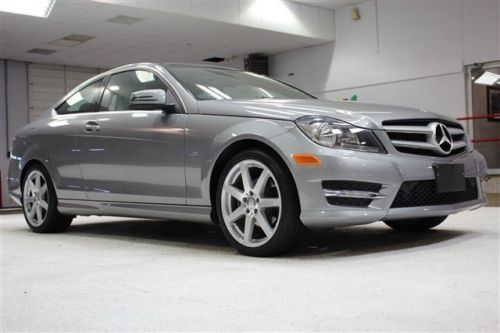C250 coupe 1.8l turbocharged nav panoramic roof back-up camera leather rwd