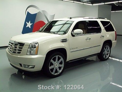 2009 cadillac escalade hybrid 4x4 sunroof nav dvd 51k texas direct auto