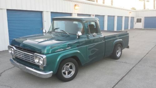 Sharp custom 1958 ford f-100 pickup truck 460ci