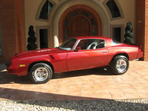 1981 chevy camaro z-28 clone, 350 v8 4-speed manual, cinnaburn pearl