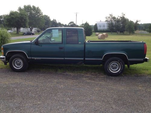 1996 chevrolet c1500 silverado extended cab pickup 2-door 4.3l