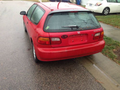 1995 Honda Civic DX Hatchback 3-Door 1.5L, image 5