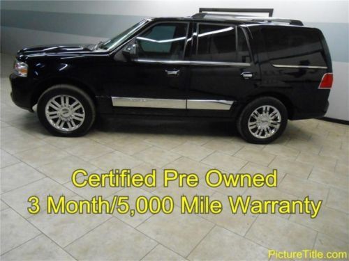 08 navigator 4x4 heated seats gps navi camera tv dvd power step warranty finance