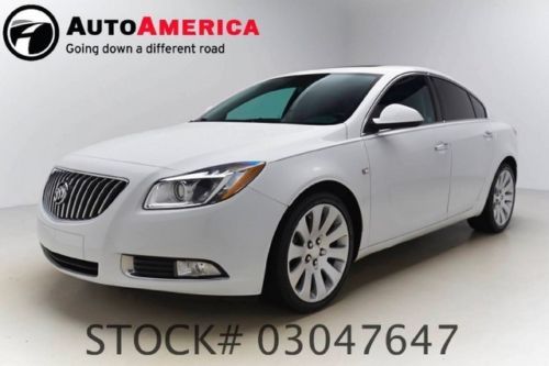 One 1 owner low miles 2011 buick regal cxl turbo to7 nav roof leather