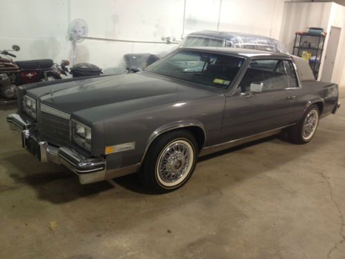 1985 cadillac eldorado. beautiful survivor. 13,164 original miles. no reserve!