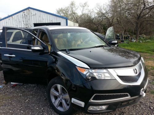 2013 black acura mdx tech w/navigation