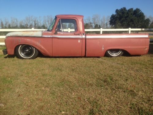 1966 ford f100 bagged rat rod air ride