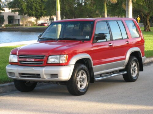 2002 isuzu trooper ls one owner super low miles 24k non smoker clean no reserve!