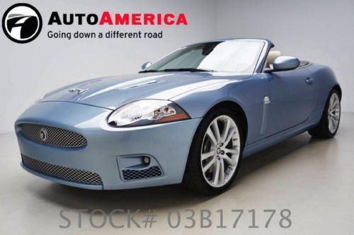 14k low miles 2007 jaguar xk convertible xkr nav leather luxury