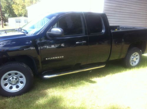 2013 chevrolet silverado 1500 2wd ext cab wt black exterior vortec 4.3l v6