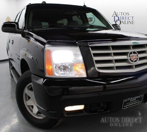 We finance 2004 cadillac escalade esv awd clean carfax 3rows cd htdsts rnngbrds