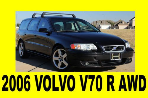 2006 volvo v70 r awd,rare,rust free,clean tx title