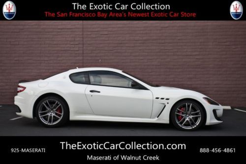 2012 maserati granturismo mc 1 owner, carbon package.