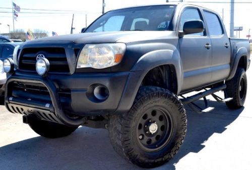 2006 toyota tacoma 4x4 crew cab custom lifted matte black free shipping