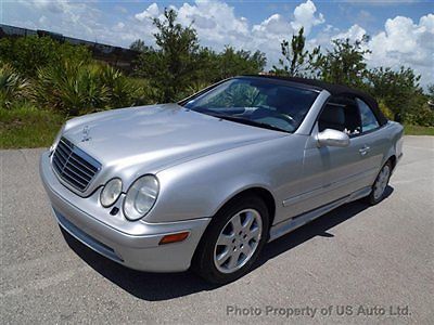 2000 mercedes benz clk430 cabriolet v8 convertible florida car automatic