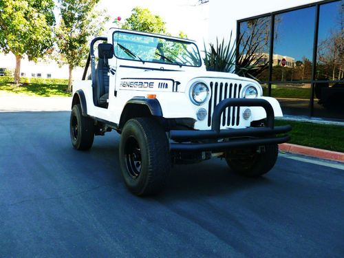 1984 cj7 wrangler renegade cj 7 fuel injected 4x4