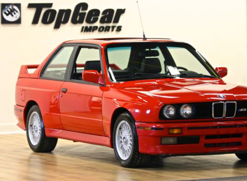 1990 bmw m3 e30 5 speed coupe ulmolested all stock with window sticker pristine!