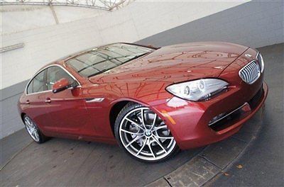 2013 bmw 650i grand coupe-only 2900 miles-one owner-clean carfax-like new-save $