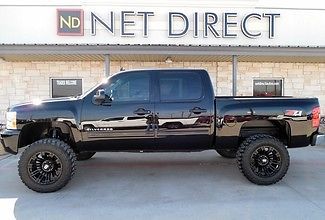 12 lift htd leather dvd new 20&#034; wheels 35&#034; tires carfax net direct auto texas
