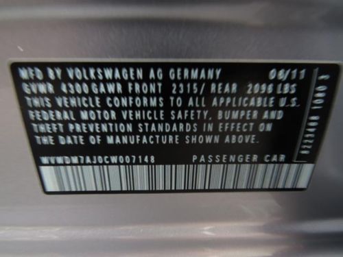 2012 Volkswagen 4-Door Golf TDI Diesel Automatic Transmission/Power Windows, US $21,989.00, image 12