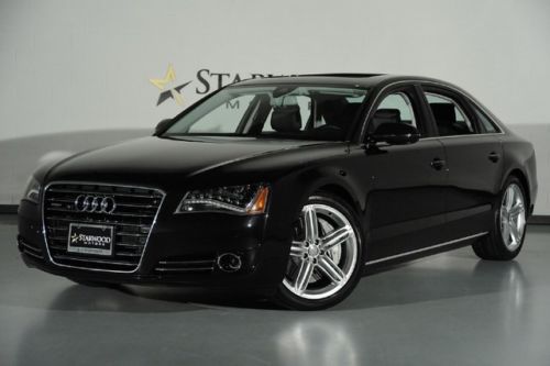 2013 a8l quattro 4.0 nav sport design pkg full leather 4 zone climate