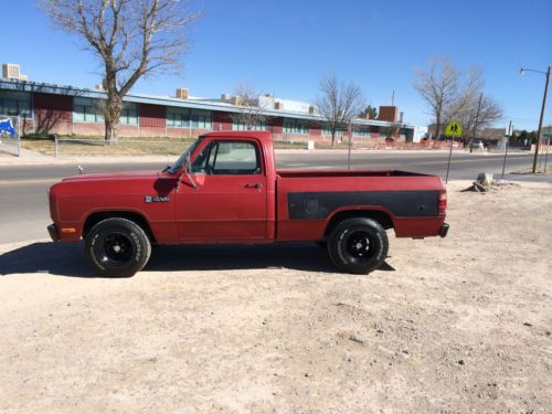 1982 dodge ram 1500 no reserve new engine