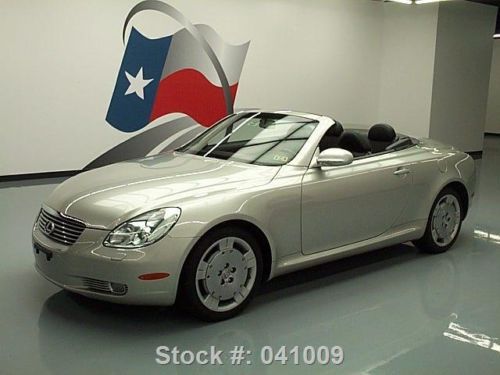 2003 lexus sc430 hard top convertible nav xenons 63k mi texas direct auto