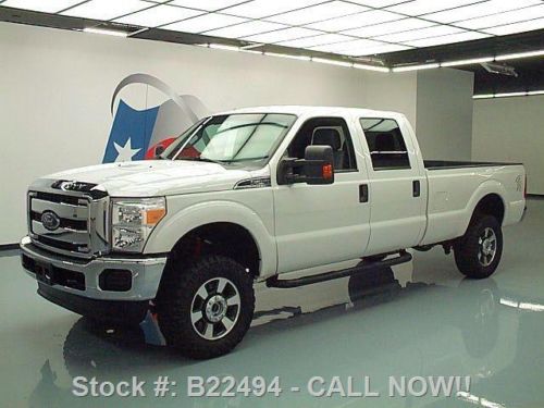 2012 ford f250 4x4 crew longbed 6.2l v8 bedliner 55k mi texas direct auto