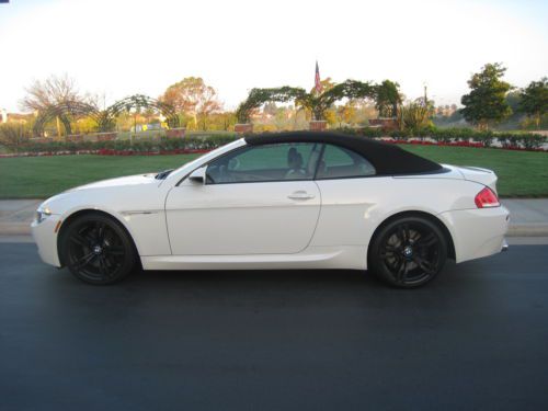 2009 bmw m6 base convertible 2-door 5.0l