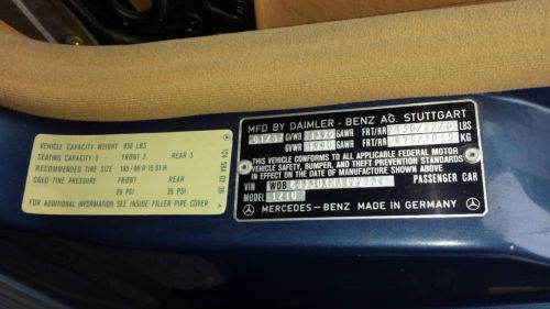 1987 300D TURBO DIESEL MERCEDES, image 12