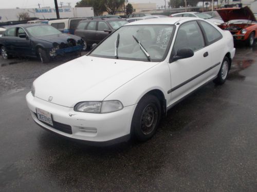 1995 honda civic, no reserve