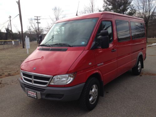 2006  sprinter  2500 10 seat passenger clean