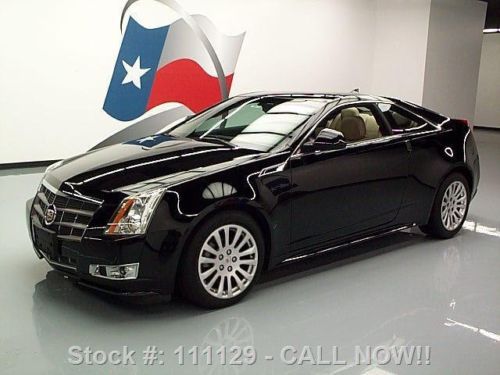 2011 cadillac cts4 premium coupe awd sunroof nav 38k mi texas direct auto