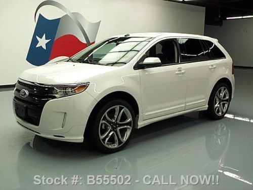 2013 ford edge sport htd leather navigation 22&#039;s 18k mi texas direct auto