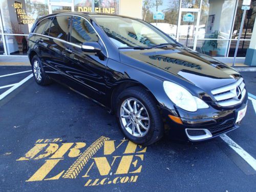 2006 mercedes-benz r350 - panoramic sunroof, black-on-black, harman/kardon clean