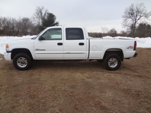 &#039;06 gmc sierra k2500 hd! duramax diesel! 4x4 ! very nice! no reserve!