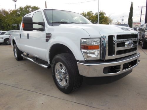 2008 ford super duty f-250 srw 4wd crew cab xlt 4x4 ** warranty **