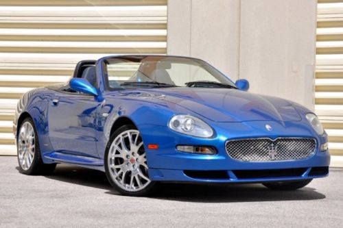 2005 maserati gransport spyder 90th anniversary cambiocorsa