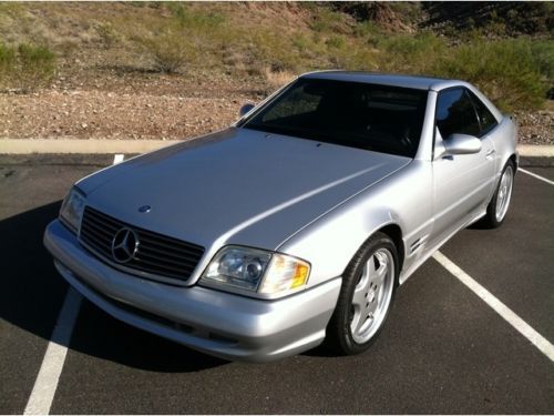 2002 mercedes-benz amg sl500*convertible!*hardtop*softtop*loaded!*jdlr