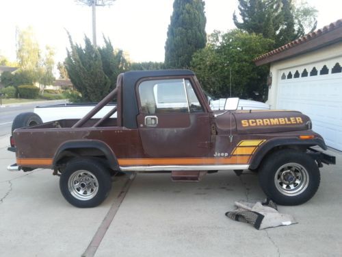 Jeep cj8 scrambler:1984