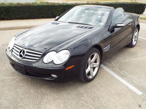 2006 mercedes benz sl500 roadster convertible dealer serviced super clean