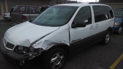 2003 pontiac montana 164,707 miles have key starts &amp; runs body damage