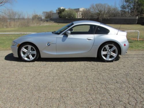 07 z4 3.0si hatchback coupe slvr/blk lthr 6-speed 87k alloys immac