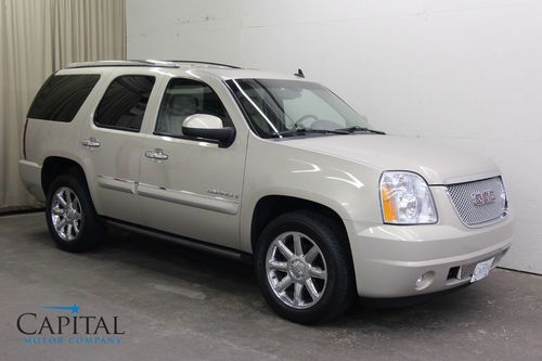 Stunning 08 denali awd 20" rims, 3rd row nav &amp; dvd sys! cheaper than an escalade