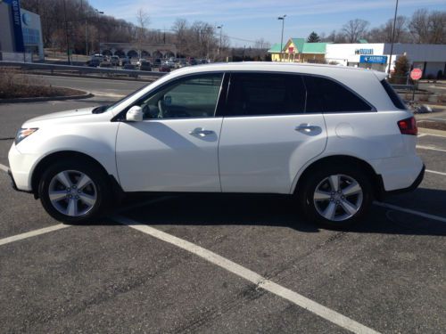 2012 acura mdx base sport utility 4-door 3.7l w/ tech