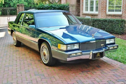 1 owner 1989 cadillac coupe deville only 35,000 miles must be seen stunning car