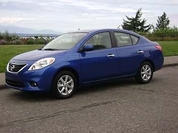 2012 nissan versa 1.6 sv sedan 4-door 1.6l