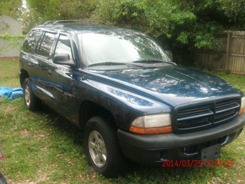 2001 dodge durango r/t sport utility 4-door 4.7l