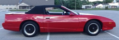 1992 trans am convertible